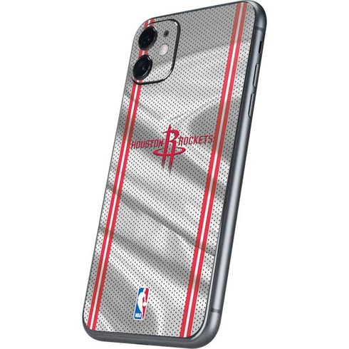 NBA Houston Rockets Home Jersey iPhone 11 Skin