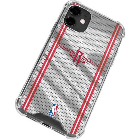 NBA Houston Rockets Home Jersey iPhone 12 Mini Clear Case