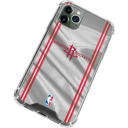 NBA Houston Rockets Home Jersey iPhone 12 Pro Max Clear Case