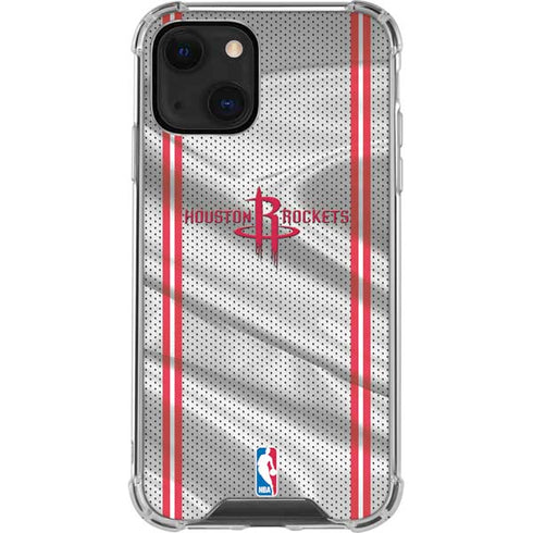 NBA Houston Rockets Home Jersey iPhone 13 Clear Case