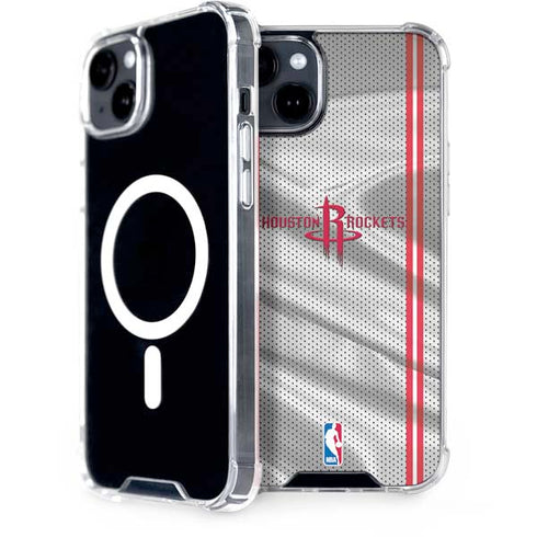 NBA Houston Rockets Home Jersey iPhone 15 Plus MagSafe Case