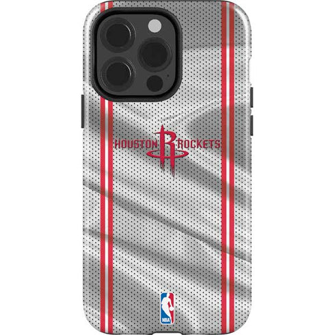 NBA Houston Rockets Home Jersey iPhone 15 Pro Impact Case