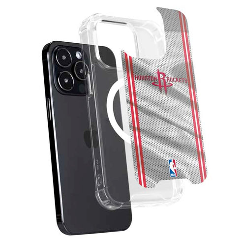 NBA Houston Rockets Home Jersey iPhone 15 Pro MagSafe Case
