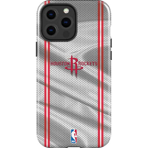NBA Houston Rockets Home Jersey iPhone 15 Pro Max Impact Case