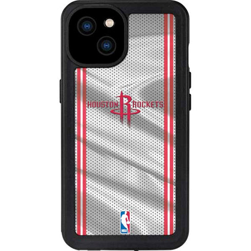 NBA Houston Rockets Home Jersey iPhone 15 Plus Waterproof Case