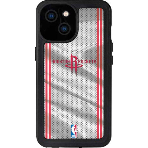 NBA Houston Rockets Home Jersey iPhone 15 Waterproof Case