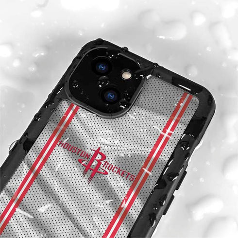 NBA Houston Rockets Home Jersey iPhone 15 Waterproof Case