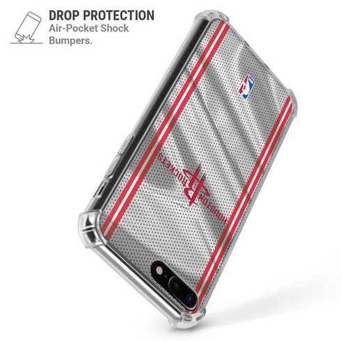 NBA Houston Rockets Home Jersey iPhone 7/8 Plus Clear Case