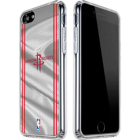 NBA Houston Rockets Home Jersey iPhone SE (2nd & 3rd Gen) Clear Case