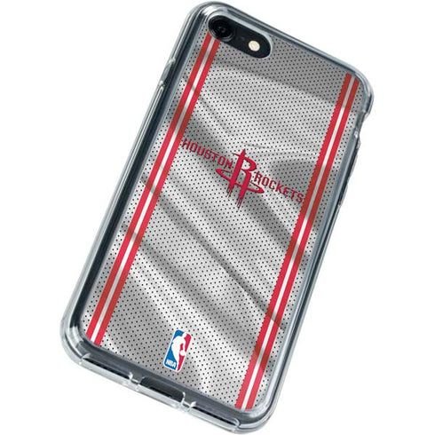 NBA Houston Rockets Home Jersey iPhone SE (2nd & 3rd Gen) Clear Case