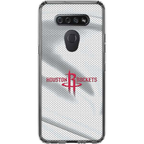 NBA Houston Rockets Home Jersey LG K51/Q51 Clear Case