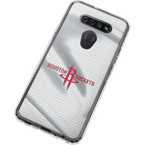 NBA Houston Rockets Home Jersey LG K51/Q51 Clear Case