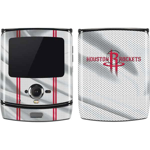 NBA Houston Rockets Home Jersey Motorola RAZR Skin
