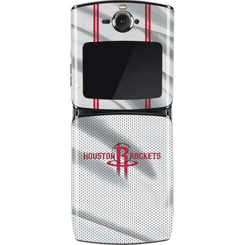 NBA Houston Rockets Home Jersey Motorola RAZR Skin