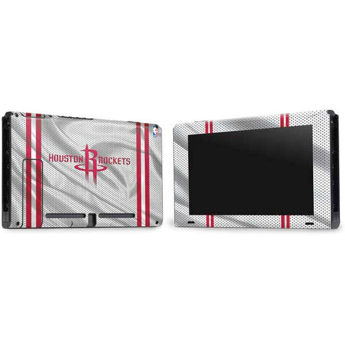 NBA Houston Rockets Home Jersey Nintendo Switch Bundle Skin