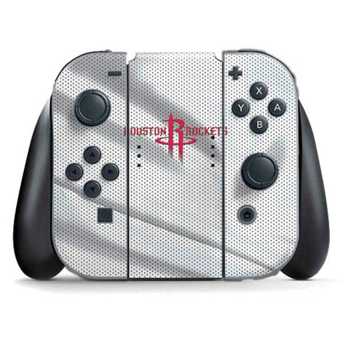 NBA Houston Rockets Home Jersey Nintendo Switch (2017-2021) Joy-Con Controller Skin