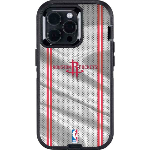 NBA Houston Rockets Home Jersey Otterbox Defender iPhone Skin