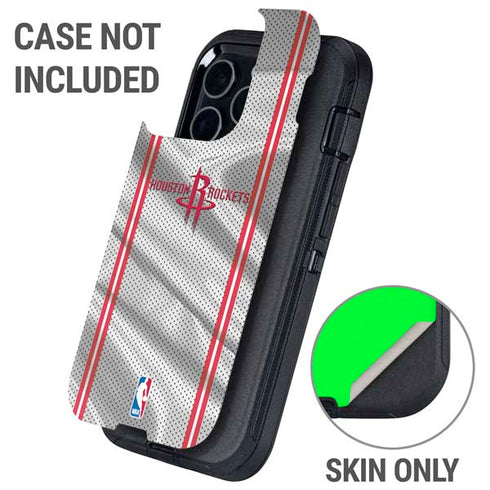 NBA Houston Rockets Home Jersey Otterbox Defender iPhone Skin