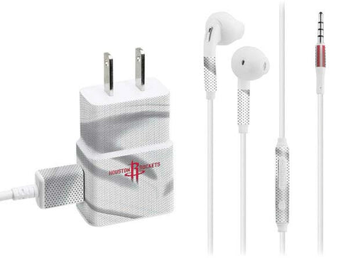 NBA Houston Rockets Home Jersey Phone Charger Skin
