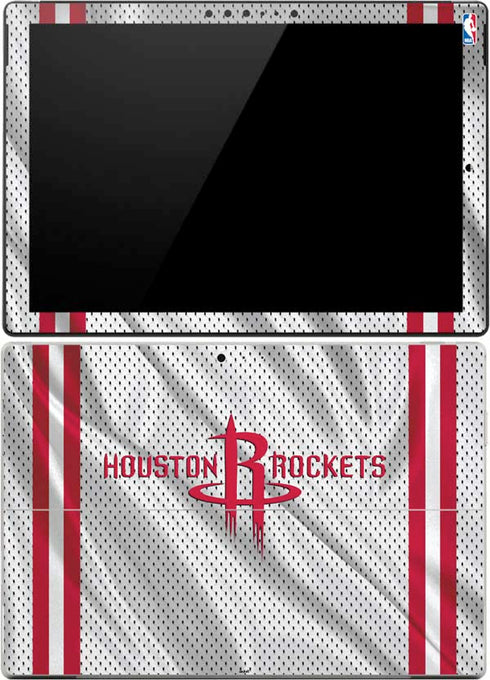 NBA Houston Rockets Home Jersey Surface Pro 4 Skin