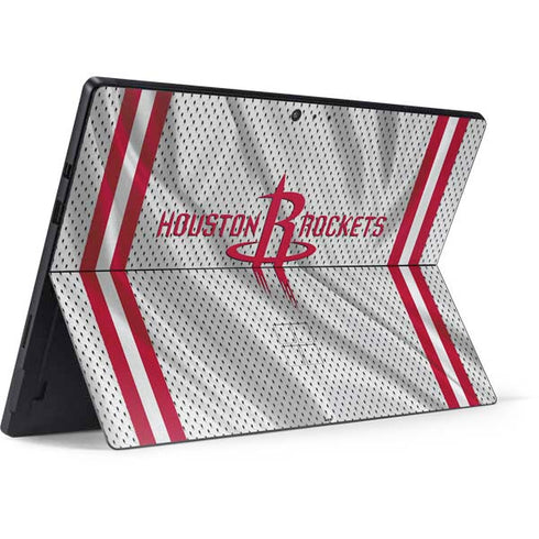 NBA Houston Rockets Home Jersey Surface Pro 6 Skin