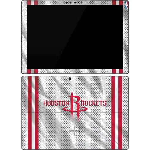 NBA Houston Rockets Home Jersey Surface Pro 7 Skin
