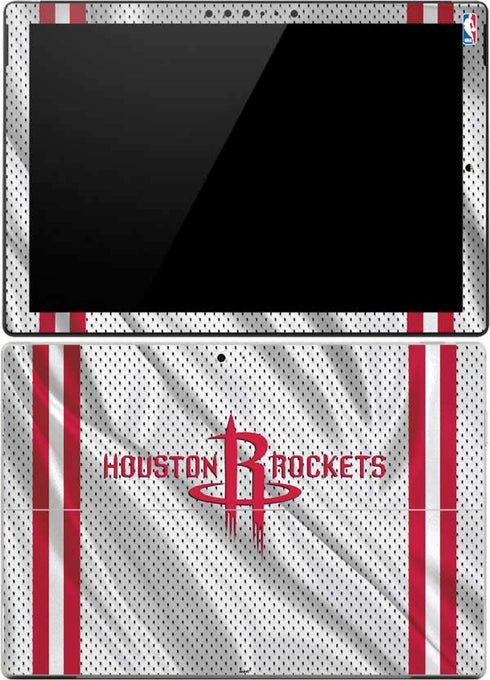 NBA Houston Rockets Home Jersey Surface Pro (2017) Skin