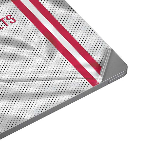 NBA Houston Rockets Home Jersey Universal Laptop 15in (12.2 x 8.8in) Skin