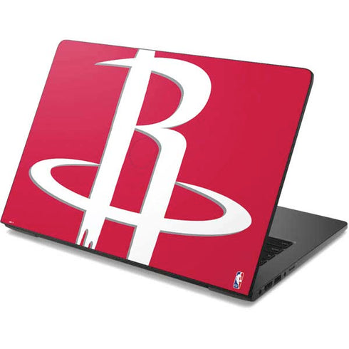 NBA Houston Rockets Large Logo Dell Chromebook Skin
