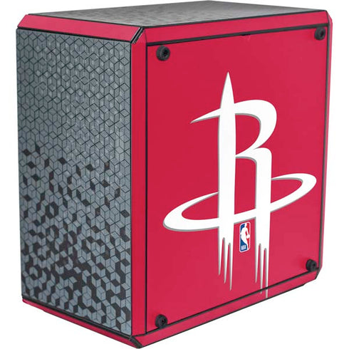 NBA Houston Rockets Large Logo Cooler Master MasterBox Q300L Mini Tower Skin