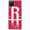 NBA Houston Rockets Large Logo Galaxy A12 Clear Case