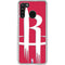 NBA Houston Rockets Large Logo Galaxy A21 Clear Case