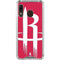 NBA Houston Rockets Large Logo Galaxy A30 Clear Case