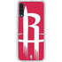 NBA Houston Rockets Large Logo Galaxy A50 Clear Case