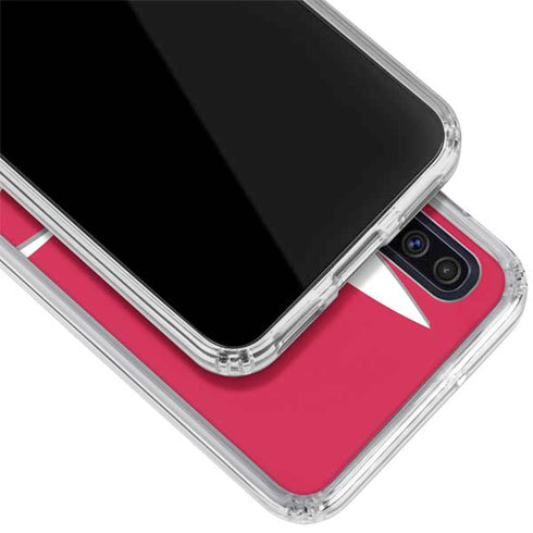 NBA Houston Rockets Large Logo Galaxy A50 Clear Case