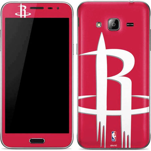 NBA Houston Rockets Large Logo Galaxy J3 Skin