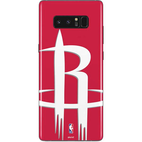 NBA Houston Rockets Large Logo Galaxy Note 8 Skin