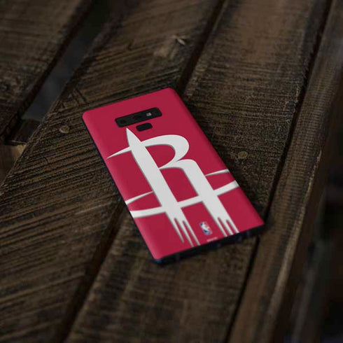 NBA Houston Rockets Large Logo Galaxy Note 9 Skin