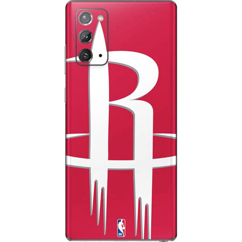 NBA Houston Rockets Large Logo Galaxy Note20 5G Skin