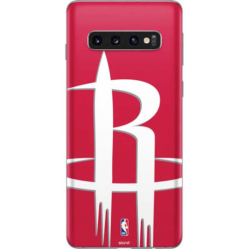 NBA Houston Rockets Large Logo Galaxy S10 Skin