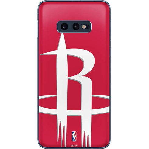 NBA Houston Rockets Large Logo Galaxy S10e Skin