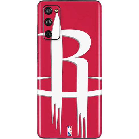 NBA Houston Rockets Large Logo Galaxy S20 Fan Edition Skin