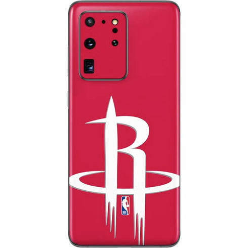 NBA Houston Rockets Large Logo Galaxy S20 Ultra 5G Skin