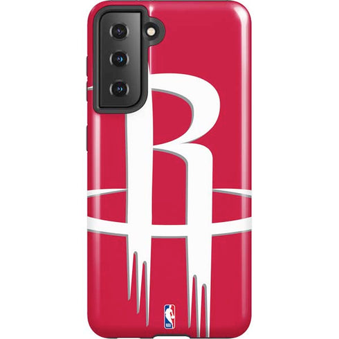 NBA Houston Rockets Large Logo Galaxy S21 5G Pro Case