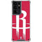 NBA Houston Rockets Large Logo Galaxy S21 Ultra 5G Clear Case