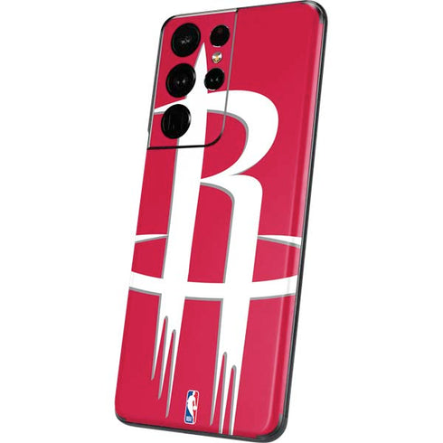 NBA Houston Rockets Large Logo Galaxy S21 Ultra 5G Skin