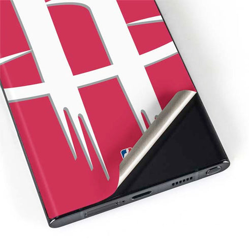 NBA Houston Rockets Large Logo Galaxy S22 Ultra Skin