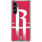 NBA Houston Rockets Large Logo Galaxy S23 FE Clear Case