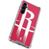 NBA Houston Rockets Large Logo Galaxy S23 FE Clear Case