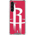 NBA Houston Rockets Large Logo Galaxy S23 Plus Clear Case